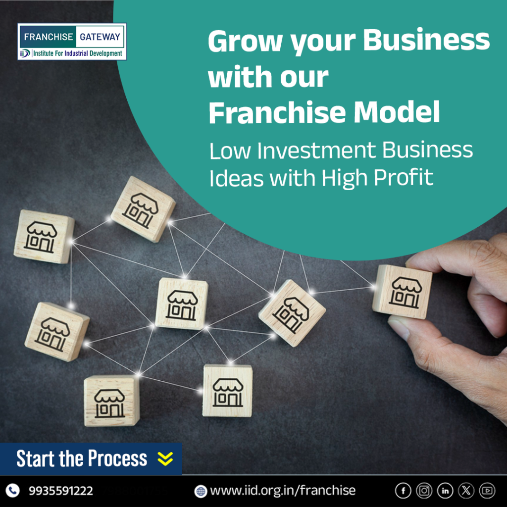 Low investment franchise Business in india